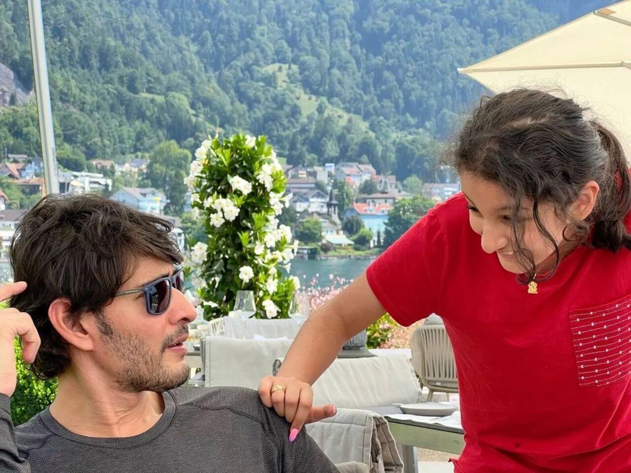 Sitara Ghattamaneni 
Sitara Ghattamaneni is Mahesh Babu and Namrata Shirodkar's daughter. She is popular on social media. Recently, Sitara, who is 11 years old, made her acting debut for a jewellery brand's commercial
 
